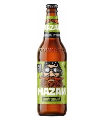 фото Пиво Бочкари `Мазай` Лайтовый 4,2% Glass (0,44L)