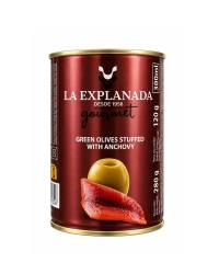 картинка La Explanada Gourmet Green olives stuffed with anchovy (120gr)