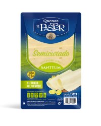 El Pastor Queso Mezcla Semicurado Santtum Lonchas, выдержка 75 дней