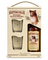 картинка Виски Scottish Collie 3YO 40% + 2 Glass (0,7L)