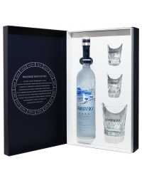 фото  Tchaikovsky Vodka 40% + 3 Glass (0,7)