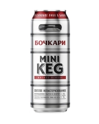 фото Пиво Бочкари `Mini Keg` 4,2% Can (0,45L)