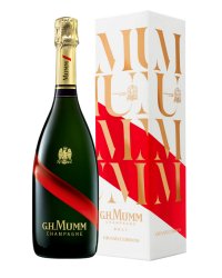 Mumm, `Grand Cordon` Brut  AOC 12% in Box