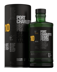 фото Виски Bruichladdich, `Port Charlotte` Islay Single Malt 10 YO 50% in Tube (0,7L)