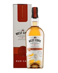 West Cork 12 YO Rum Cask Single Malt 43% in Box