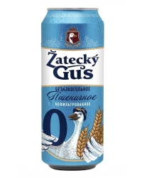 фото Пиво Zatecky Gus Пшеничное 0%, Can (0,43L)