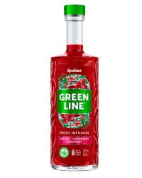 фото Водка Бульбашъ, Green Line, Cherry, Cranberry, Rosemary 20% (0,5L)