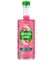 фото Водка Бульбашъ, Green Line, Grapefruit, Lychee, Thyme 20% (0,5L)
