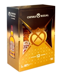 фото Виски Chivas Regal 12 YO 40% + 2 Glass (0,7L)